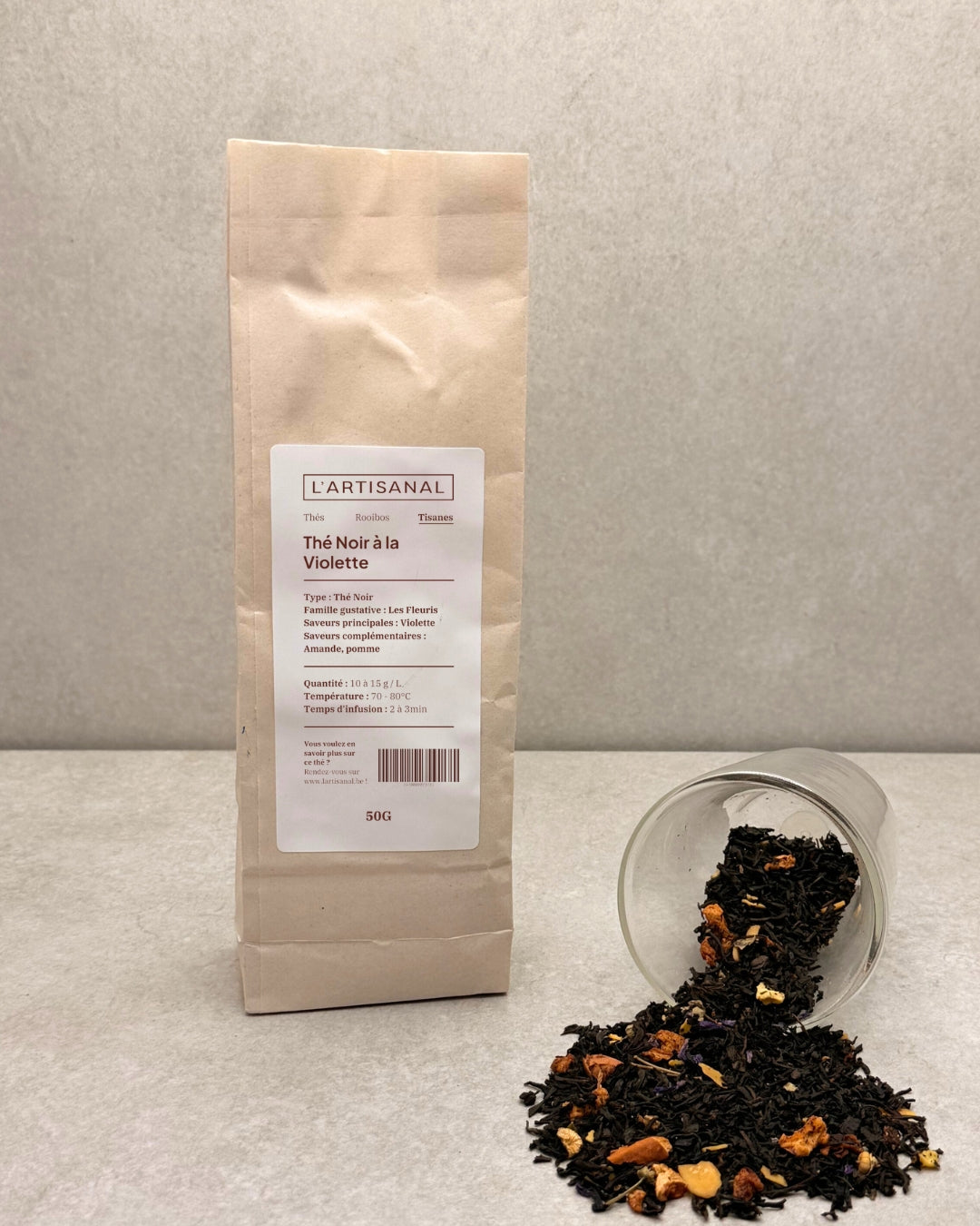Thé Noir à la Violette