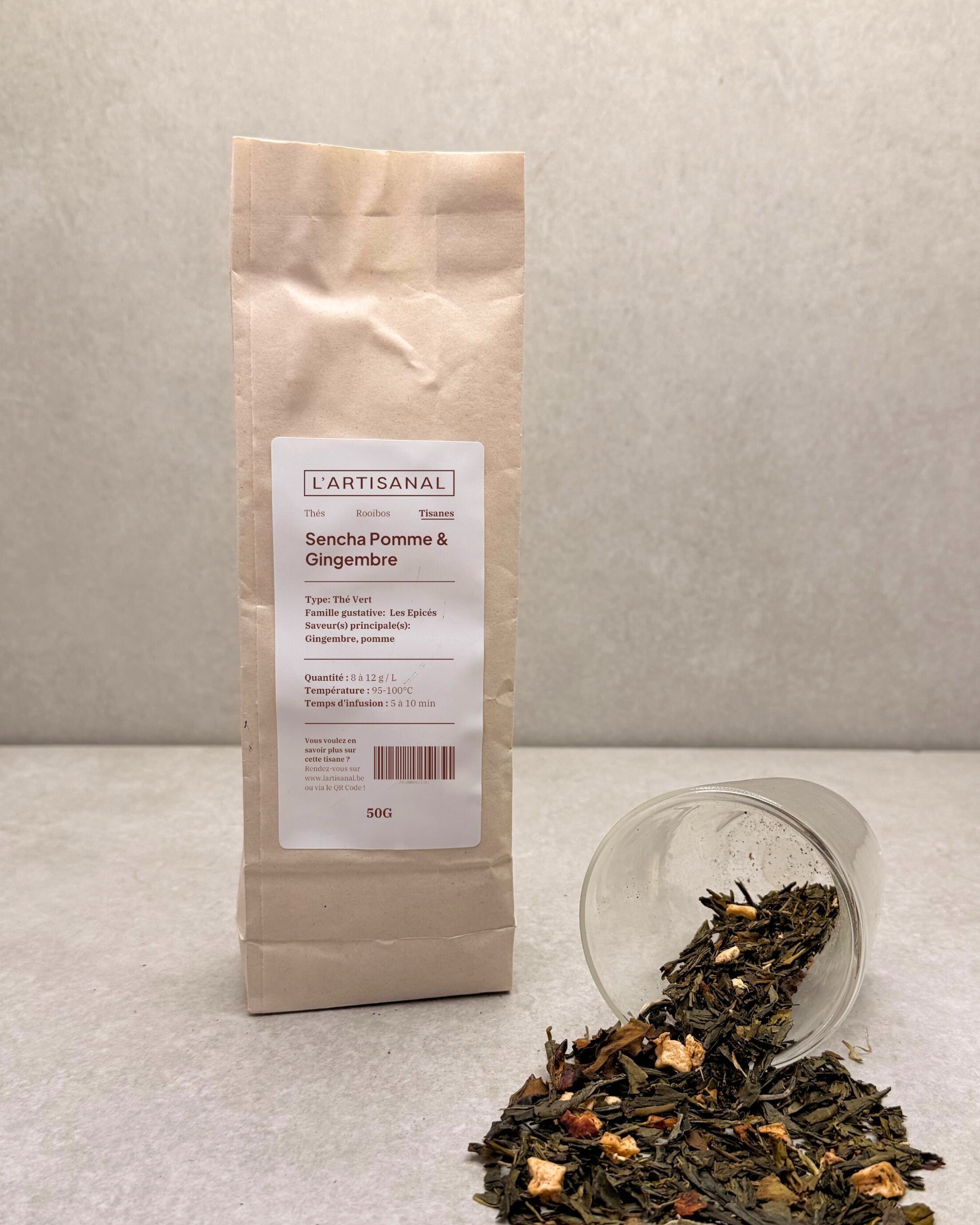 Sencha Pomme & Gingembre