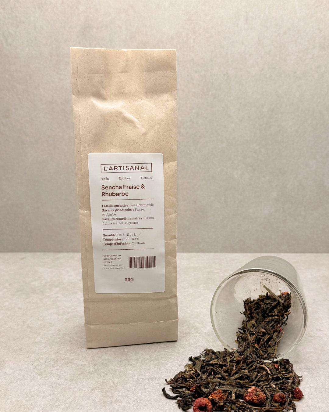 Sencha Fraise & Rhubarbe