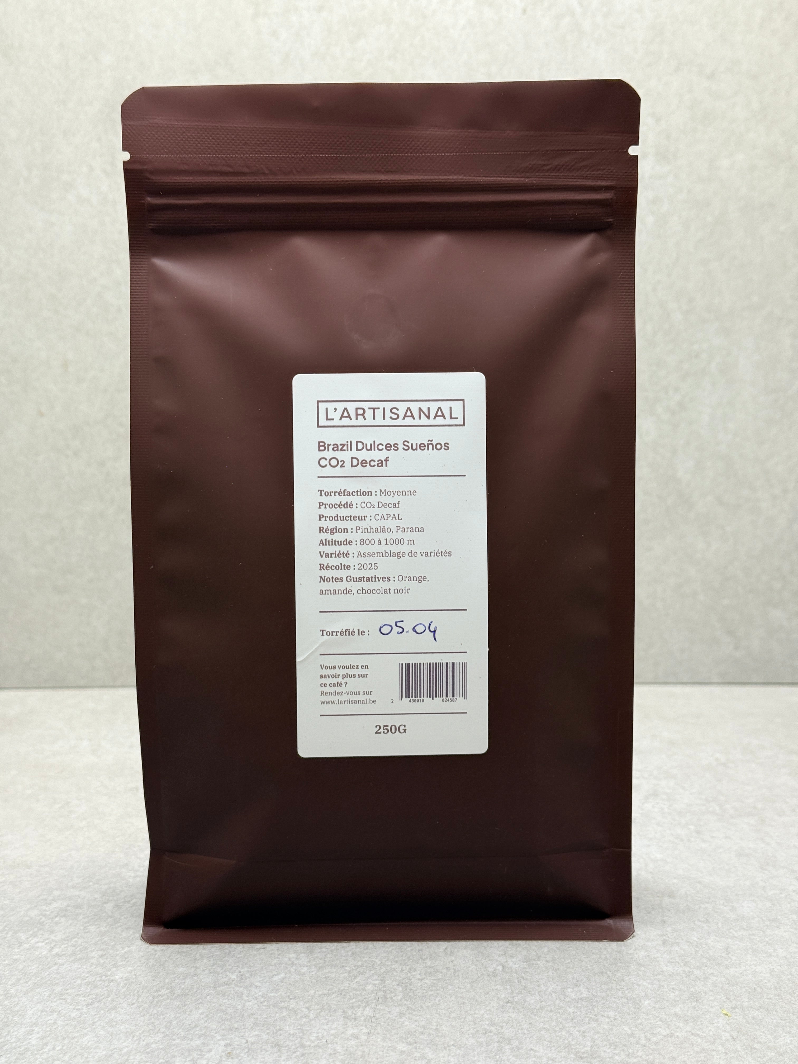 Brazil Dulces Sueños CO₂ Decaf