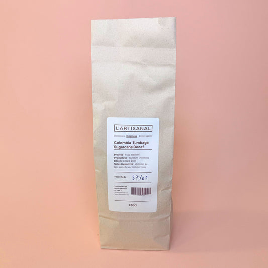 Colombia Tumbaga Sugarcane Decaf